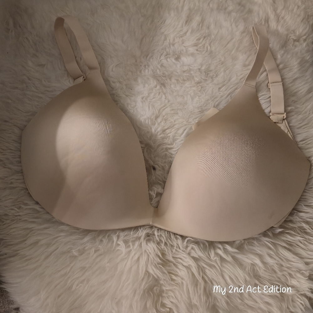 SKIMS 36DDDD SUPER PUSH-UP WIRELESS BRA SAND